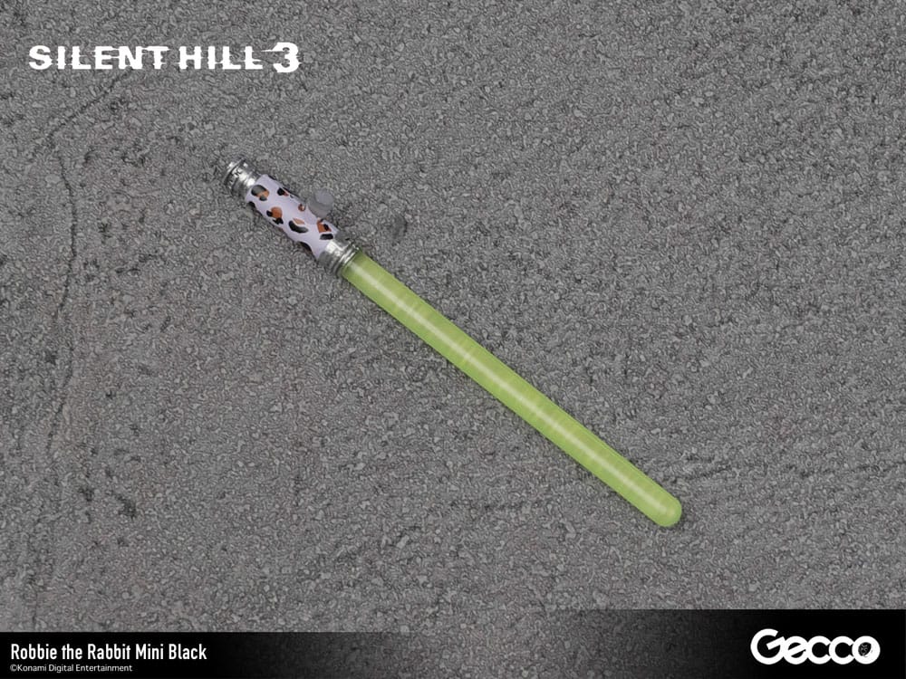 Silent Hill 3 Mini Aksiyon Figürü Robbie Tavşan Mini Siyah Sürüm 10 Cm