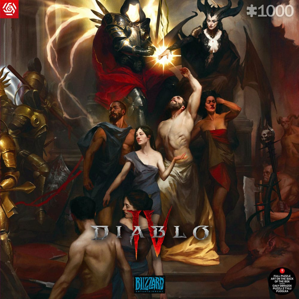 Diabo IV Puzzle Nacimiento de Nefalem (1000 piezas)