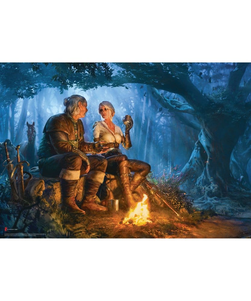 Le voyage du puzzle Witcher de Ciri (1000 pièces)