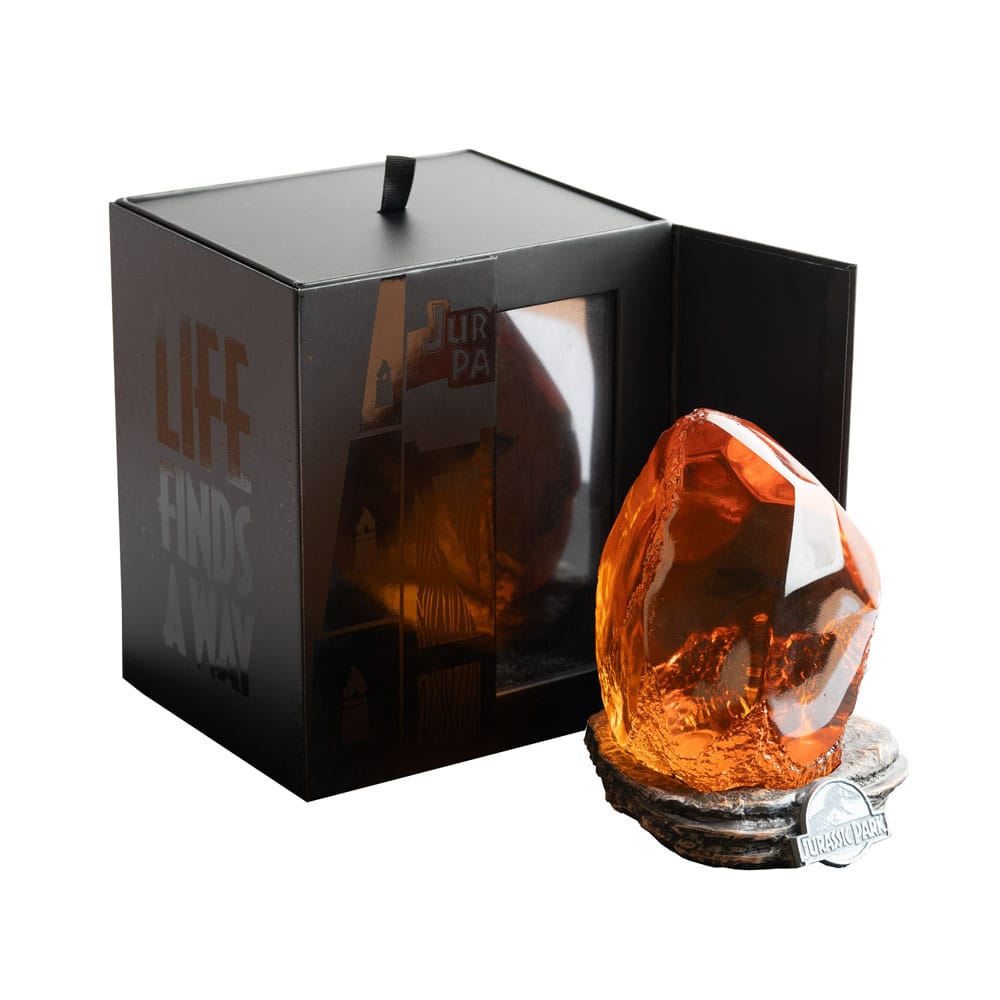 Jurassic Park Lampe med USB-C Amber
