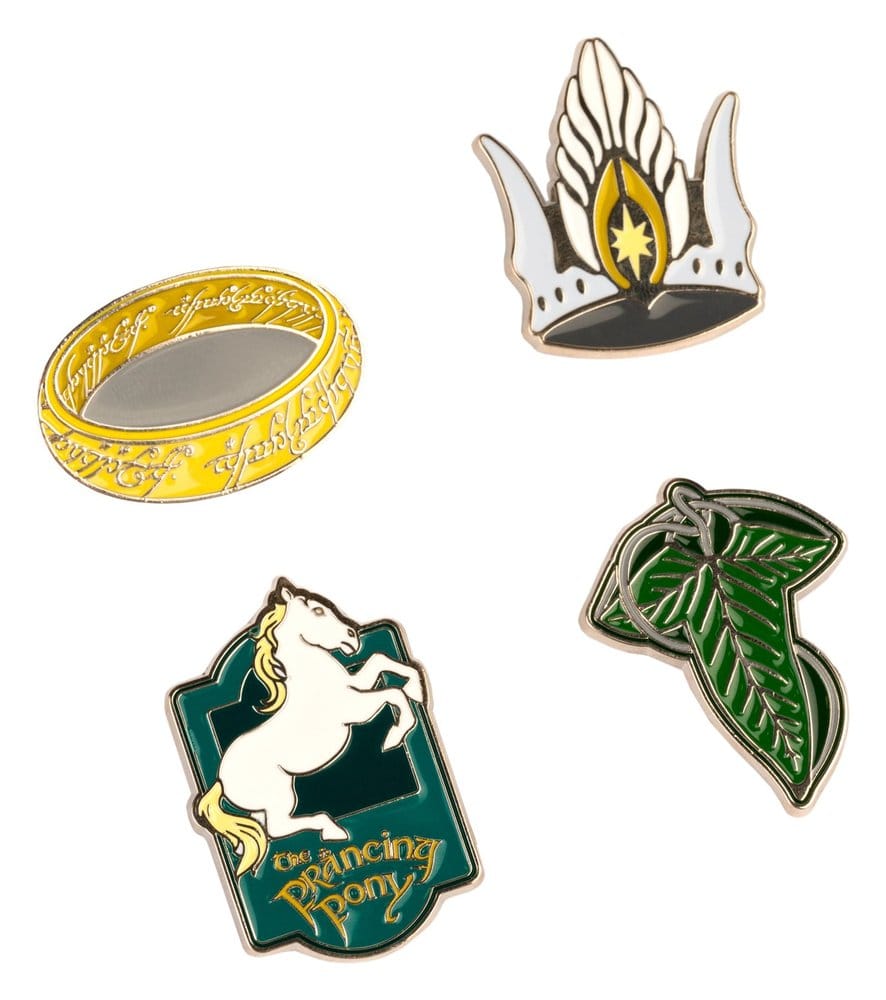 Sagan om ringen Pins Set med 4