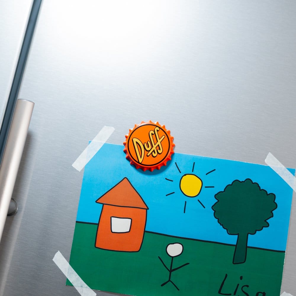Simpsons Magnet med flaskeåbner Duff Beer 7 cm