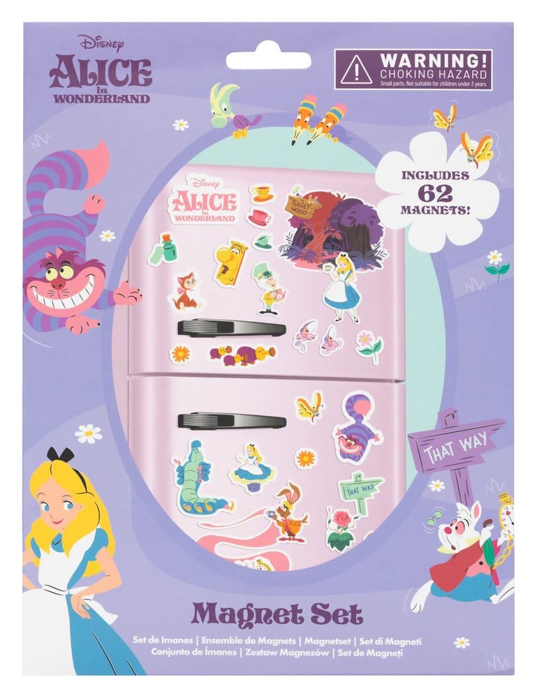 Disney Alice i Eventyrland udstansede magnetsæt