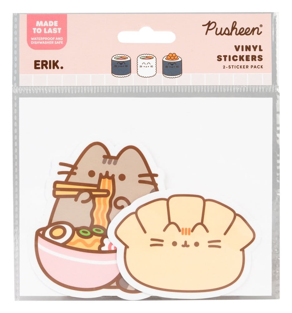 Pegatinas de vinilo Pusheen Rollo de sushi vol. 6 juego de 2