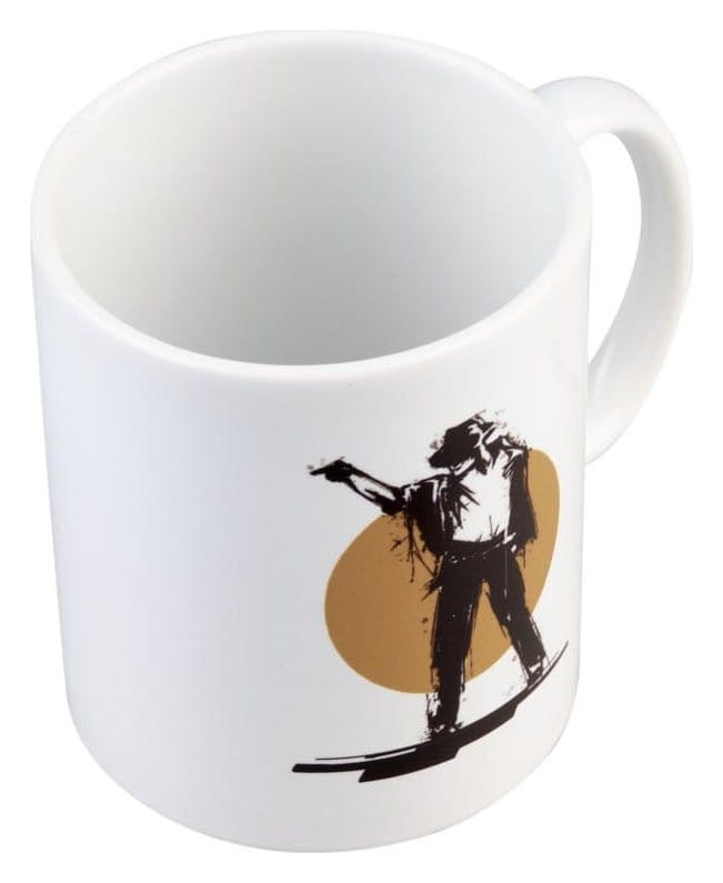 Tazza Michael Jackson Re del Pop Bianca 350 ml