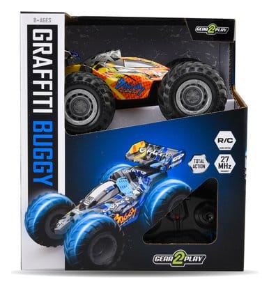 Gear2Play Køretøj Radiostyret RC Buggy Graffiti Buggy