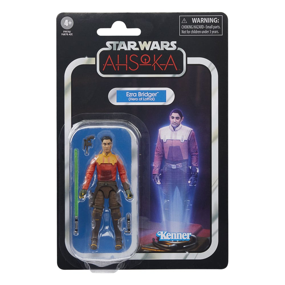 Yıldız Savaşları: Ahsoka Vintage koleksiyon aksiyon figürü Ezra Bridger (Lothal'ın Kahramanı) 10 cm