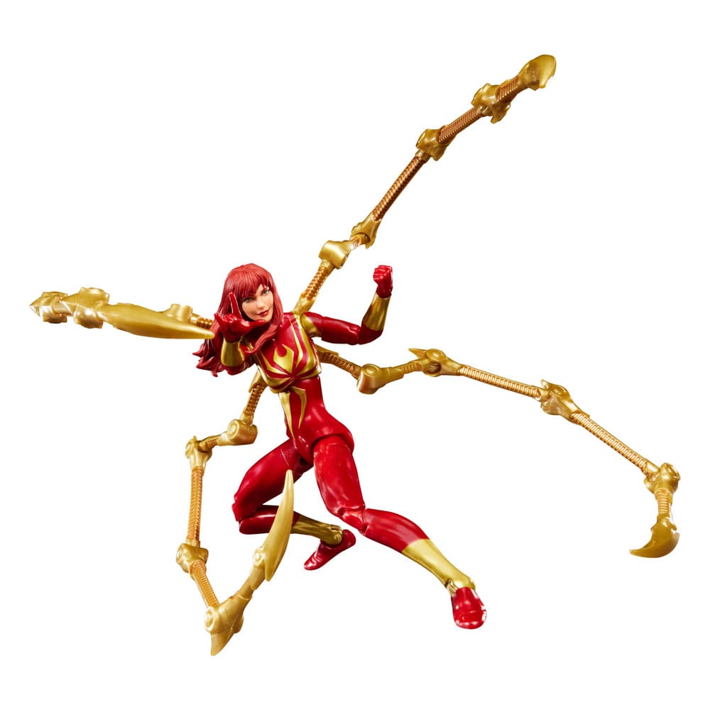 Marvel Legends Magic: The Gathering Action Figure Mary Jane Watson (Iron Spider) (più carta olografica esclusiva) 15 cm
