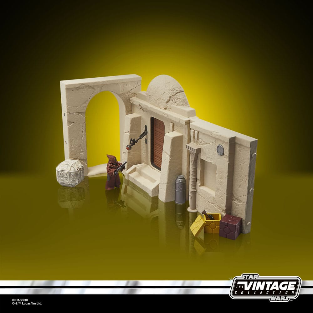 Star Wars avsnitt IV Vintage Collection Playset Streets of Mos Eisley med Jawa Action Figure