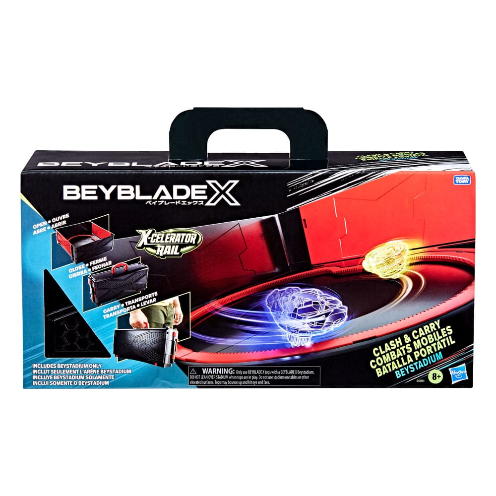 Beyblade X Beystadium Clash e Carry Beystadium