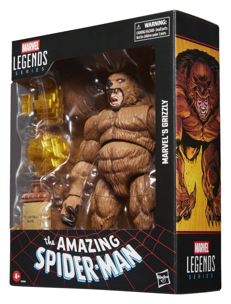 The Amazing Spider-Man Marvel Legends Figurine Marvel's Grizzly 15 cm