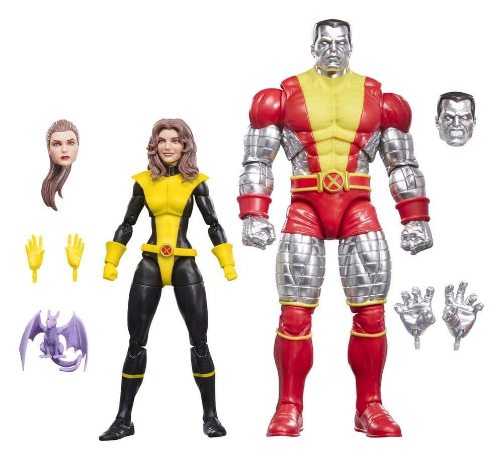 Forbløffende X-Men Marvel Legends Action Figur 2-Pack Kitty Pryde & Marvel's Colossus 15 cm