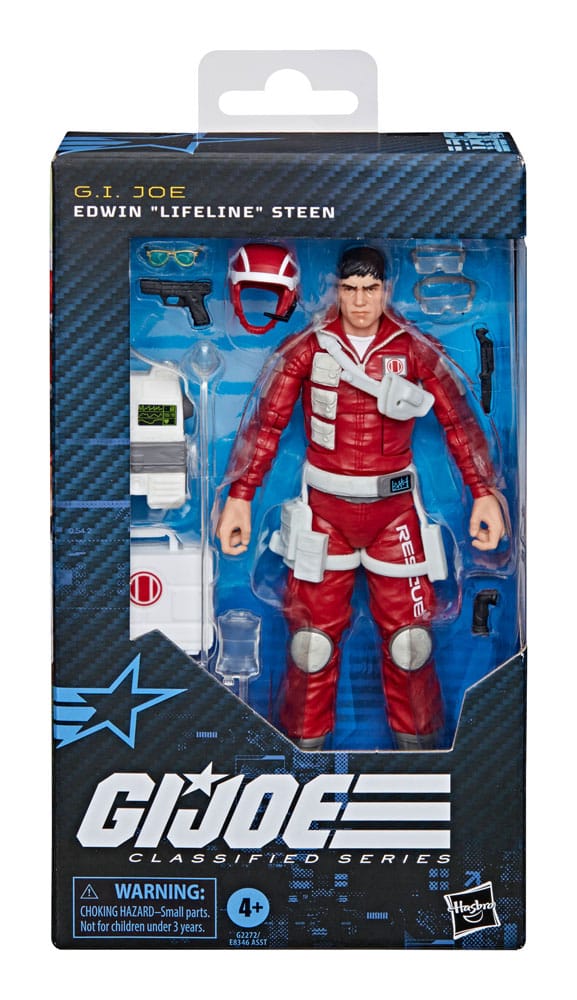 G.I. Joe Classified Series Action Figur Edwin "Lifeline" Steen 15 cm