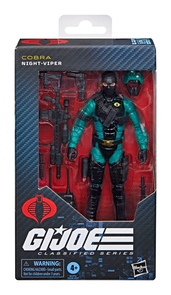 G.I. Joe Classified Series Figurine Night-Viper 15 cm