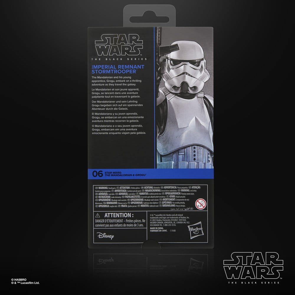 Star Wars: The Mandalorian & Grogu Black Series Figura de acción Imperial Remnant Stormtrooper 15 cm