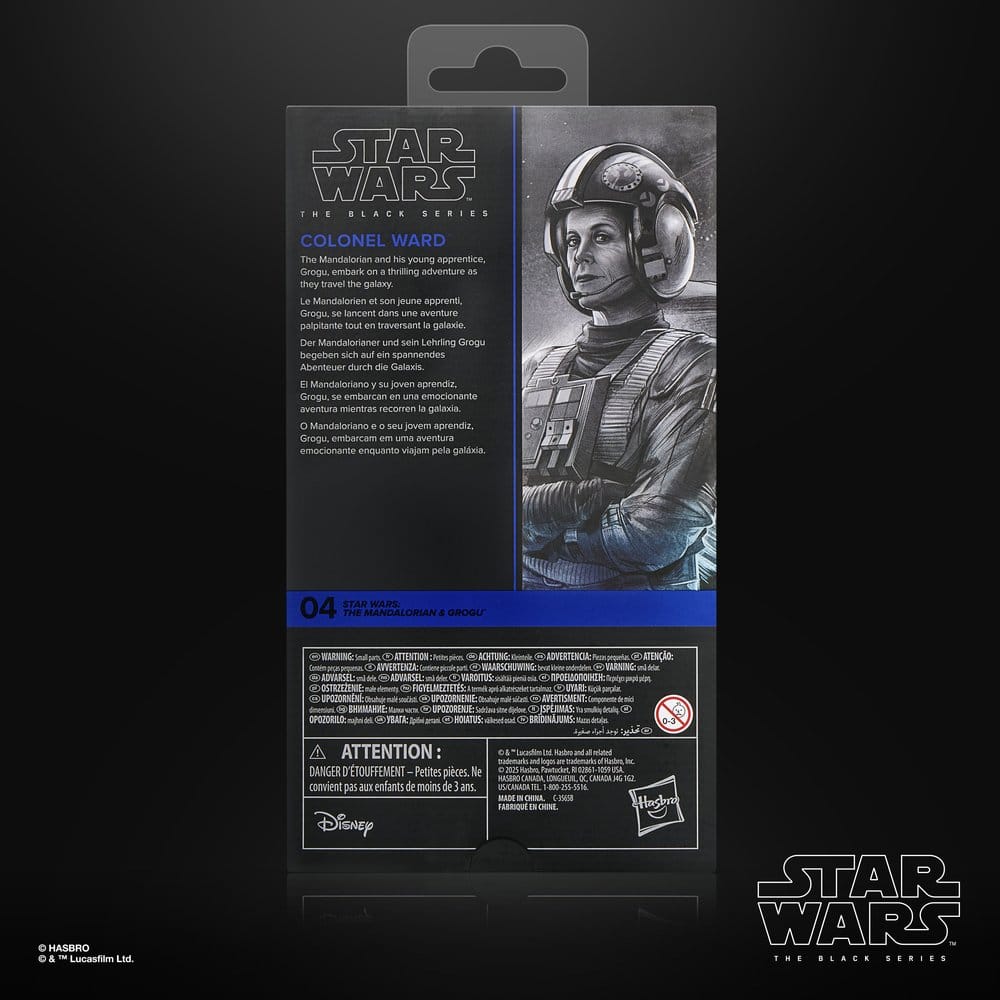 Star Wars: The Mandalorian & Grogu Black Series Action Figure Colonnello Ward 15 cm