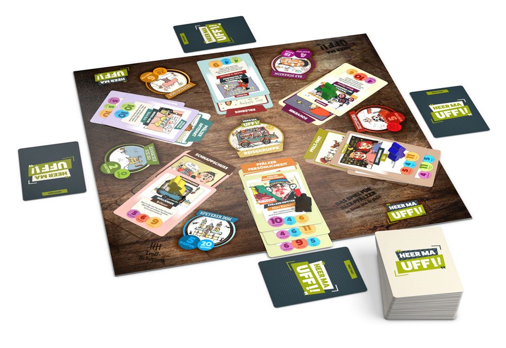 Heer Ma Uff !! Gioco da tavolo tedesco