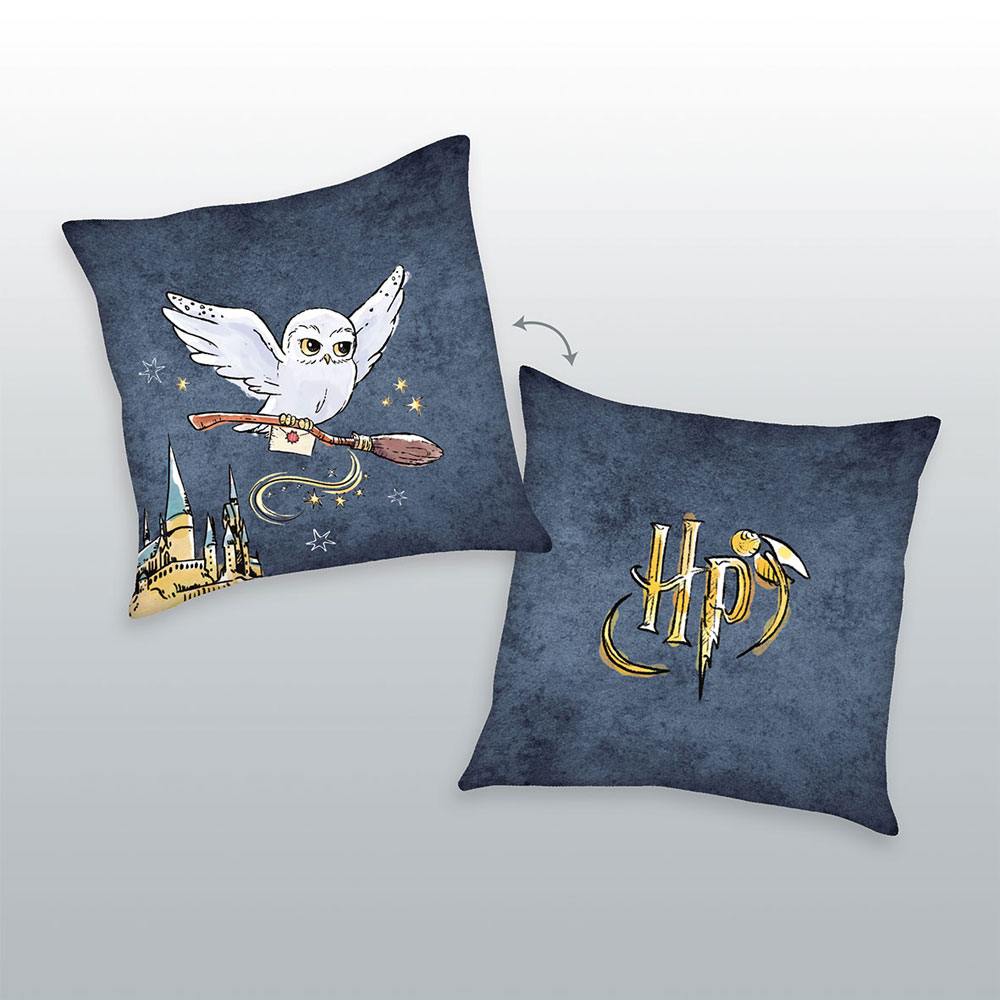 Harry Potter Oreiller Logo & Hedwige (5 Pièces) 40 x 40 cm