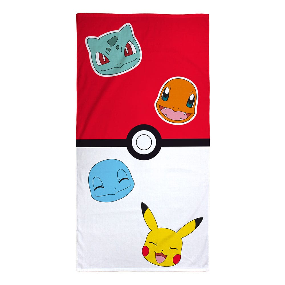 Couverture pokemon pokeball 70 x 150 cm