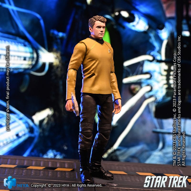 Star Trek squisito mini azione Figura 1/18 Star Trek 2009 Chekov 10 cm