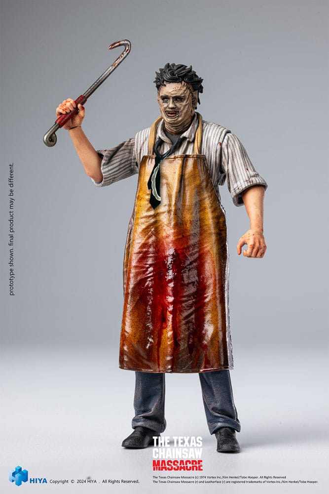 Texas Chainsaw Massacre (1974) Udsøgt mini -handling Figur 1/18 Killing Mask 11 cm