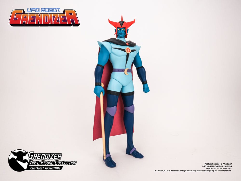 Grendizer Vinylfigur Kapten Gorman 25 cm