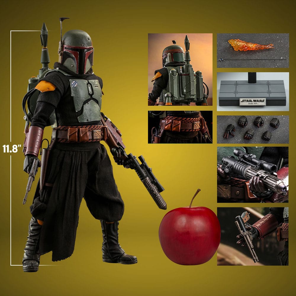 Star Wars: The Mandalorian Action Figura 1/6 Boba Fett Repaint Armor Edición especial de 30 cm