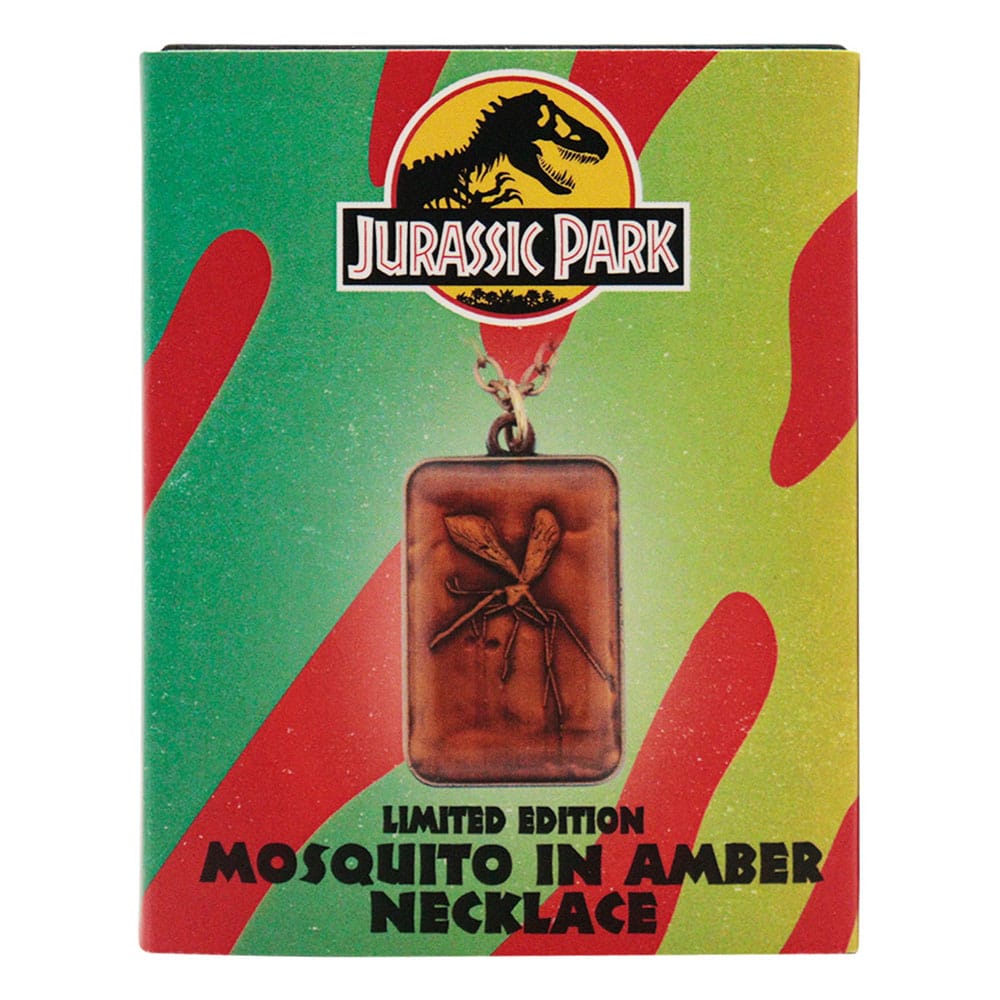 Jurassic Park Replika halskæde med Amber Pendant Limited Edtiton