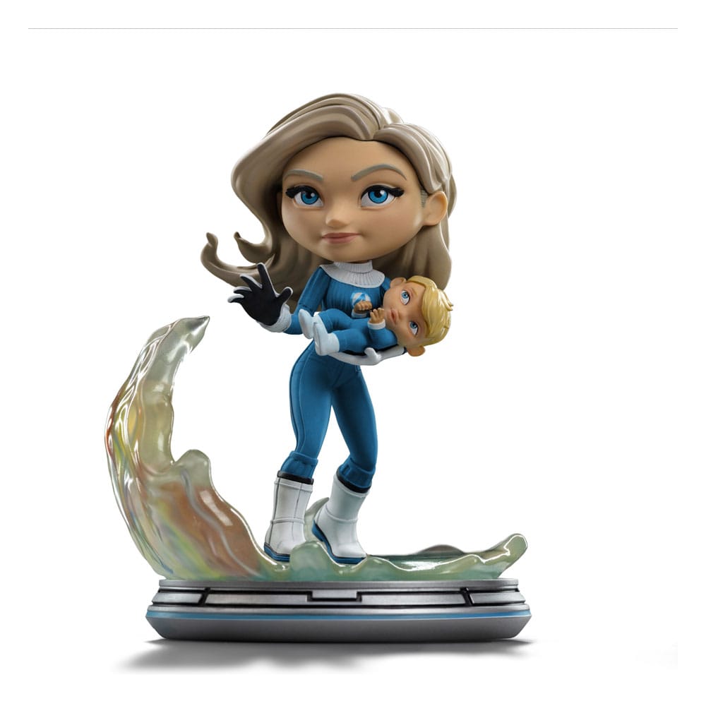 Fantastic Four Mini Co. PVC figura Nevidljiva žena i Franklin 15 cm