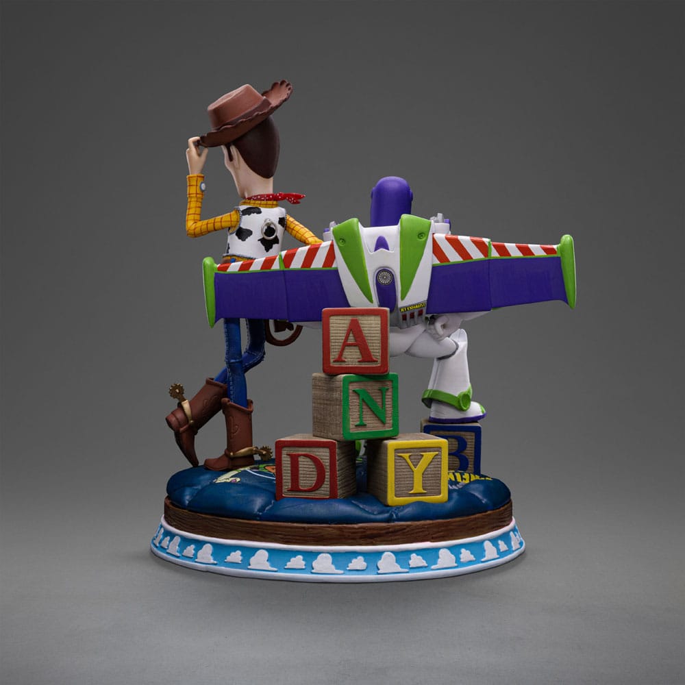 Priča o igračkama Deluxe Art Scale Statup 1/10 Buzz & Woody 38 cm