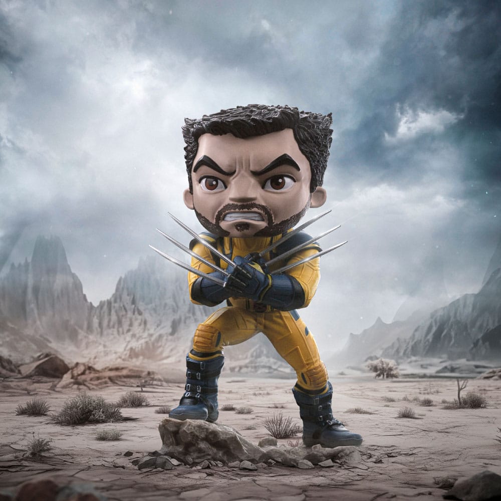 Deadpool & Wolverine Mini Co. PVC-figur Wolverine Unmasked 14 cm