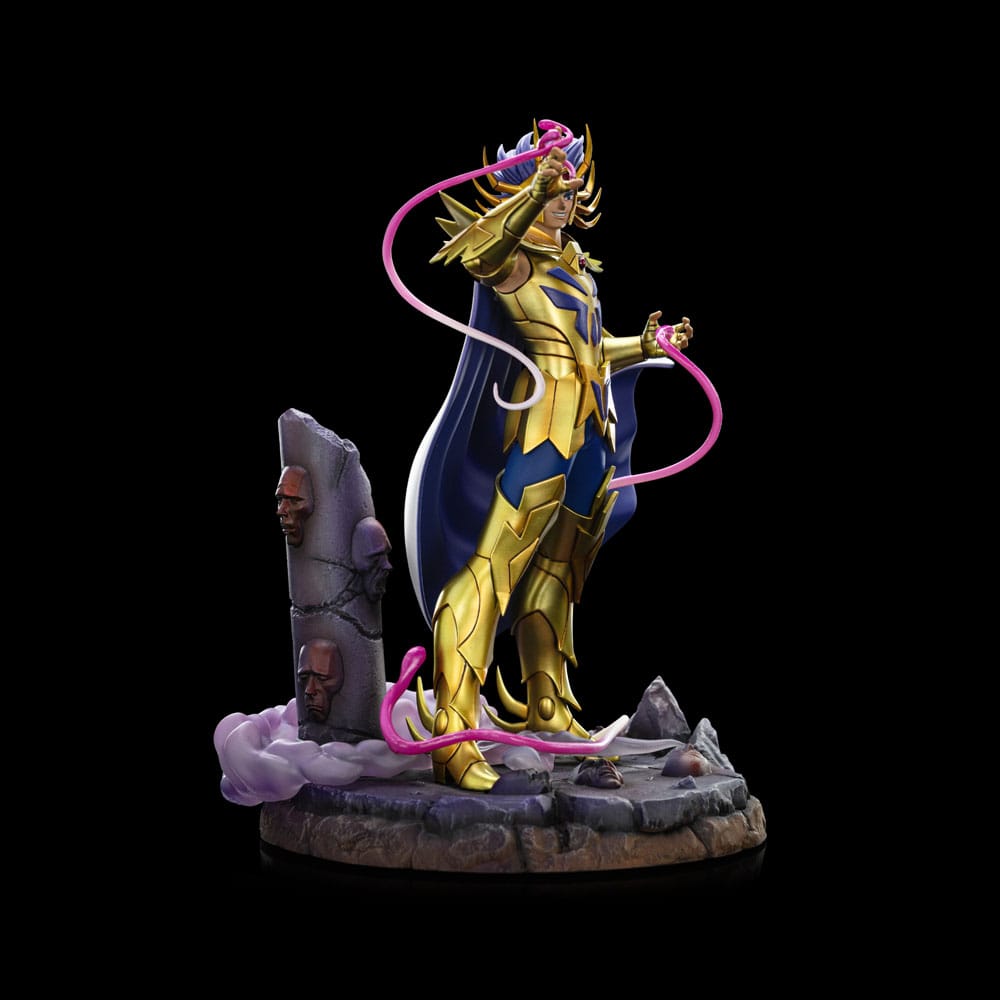 Statua in scala artistica di Saint Seiya 1/10 TCancer Deathmask 23 cm