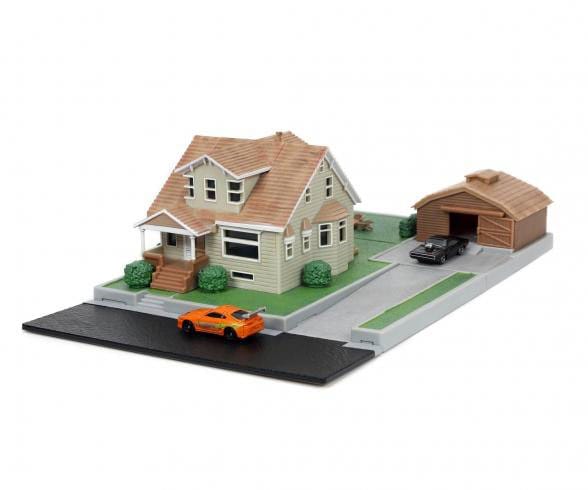 Fast & Furious Nano Metalfigs Nano Escena Casa del Dom