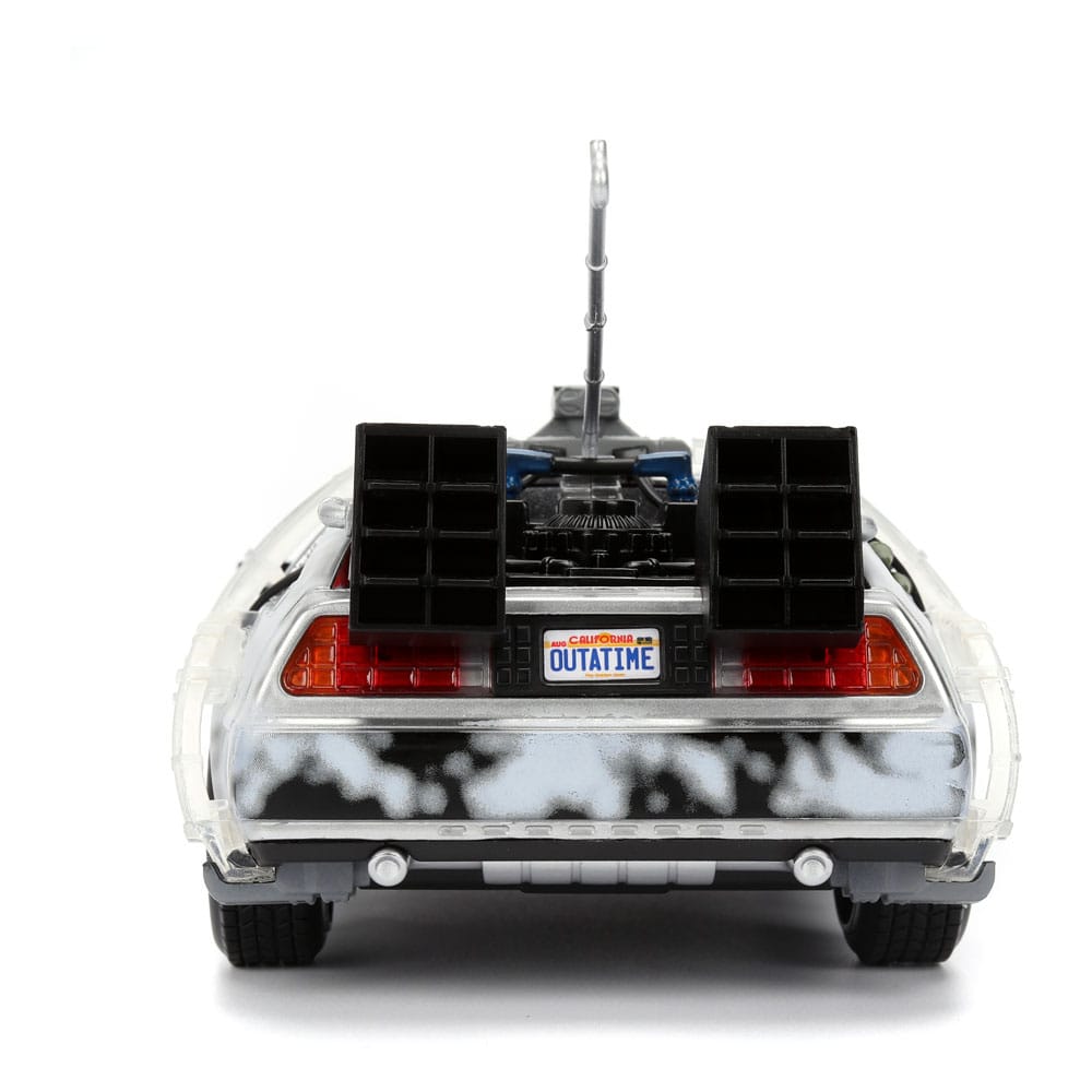 Tilbake til fremtiden Diecast Model 1/24 Time Machine Frost