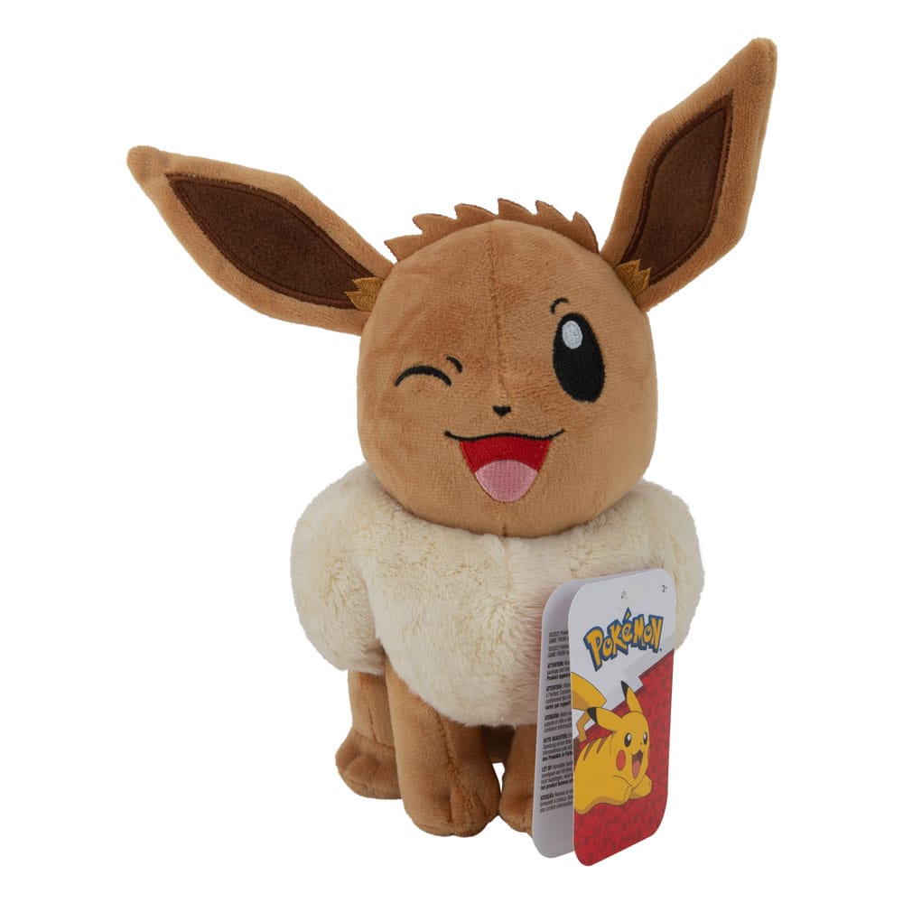 Peluche Pokémon Évoli Clin d'oeil 20 cm