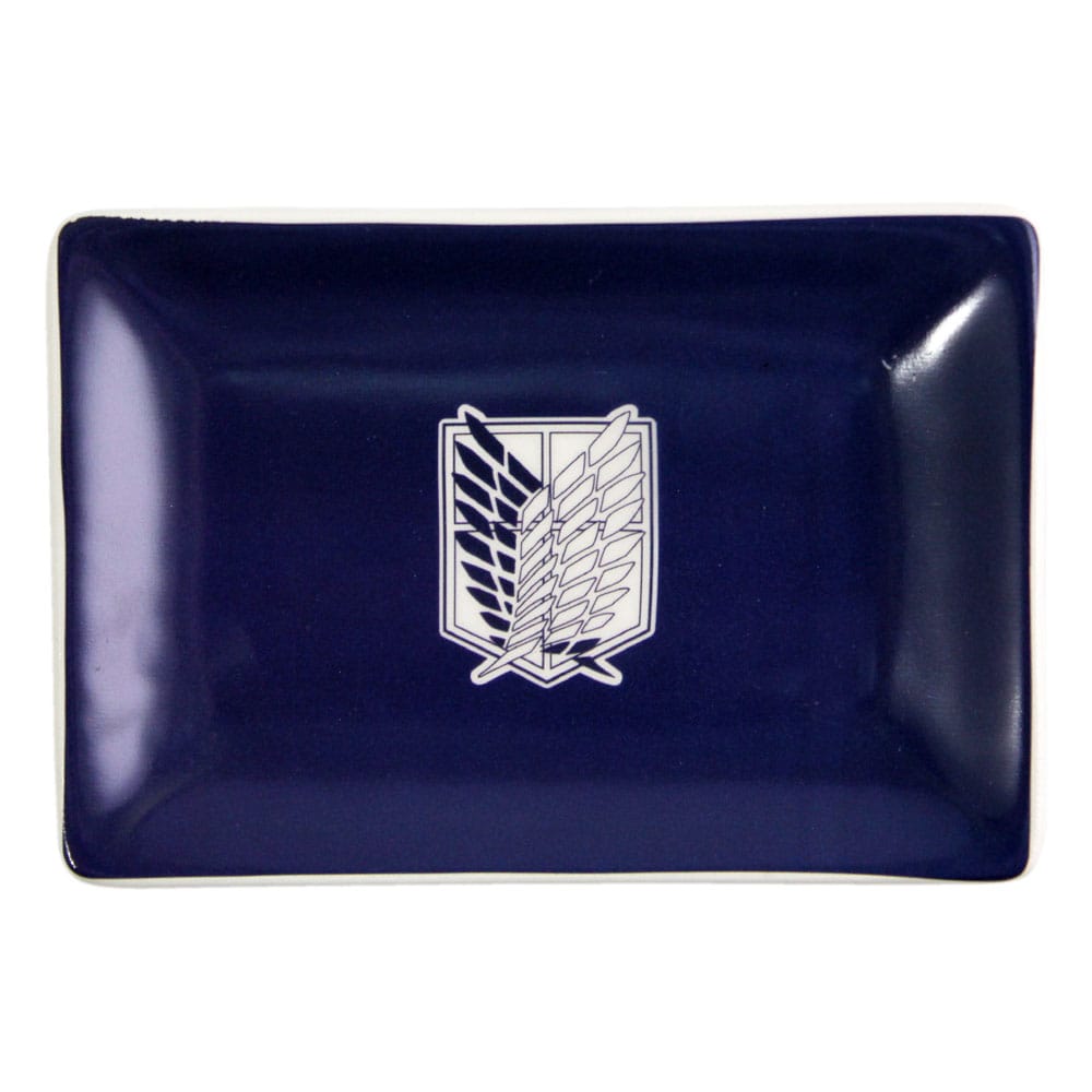 Set di sushi in ceramica Attack on Titan con bacchette