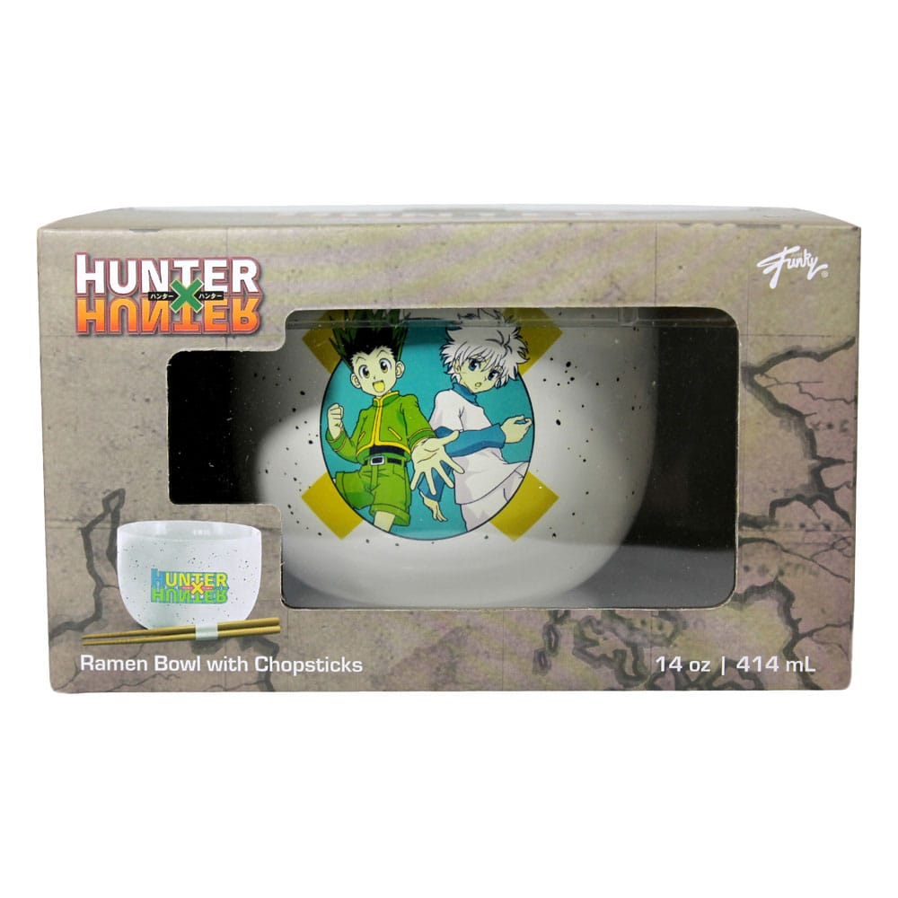 Hunter x Hunter Ramen Kom met Eetstokjes 414 ml