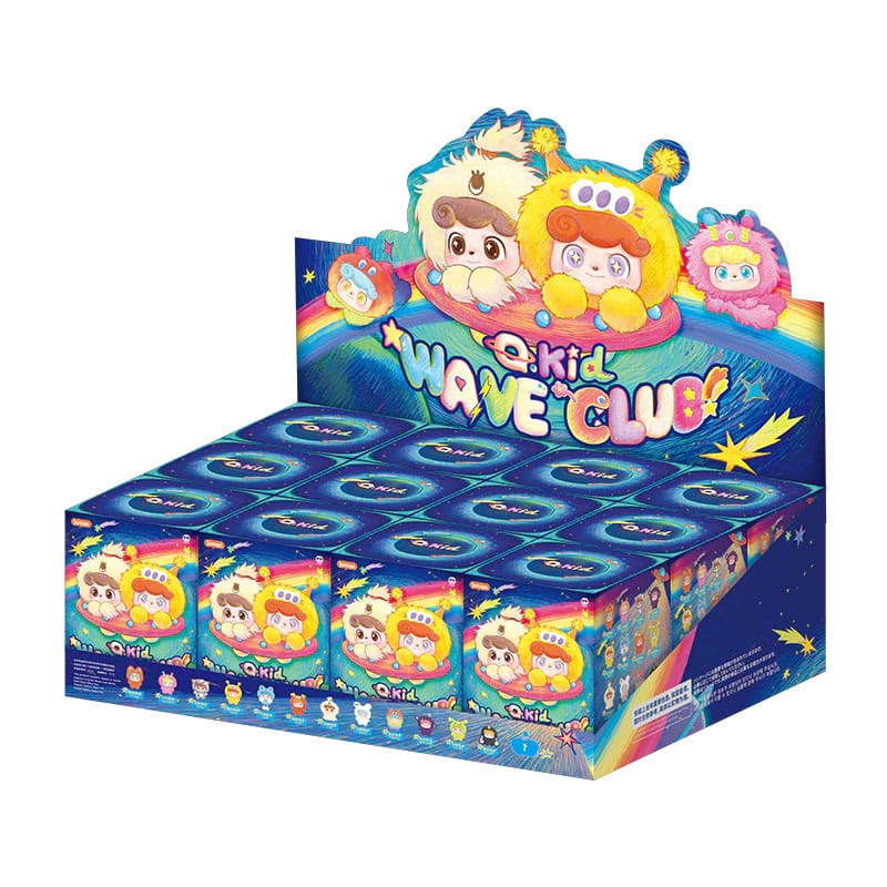 QKid: Wave Club Series Blind Box figuur 8 cm Display (12)