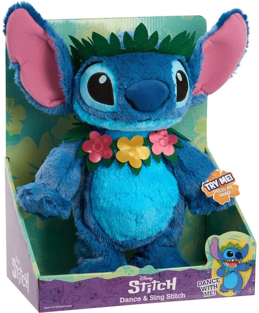 Lilo & Stitch Peluche con Danza e Canto Stitch 38 cm