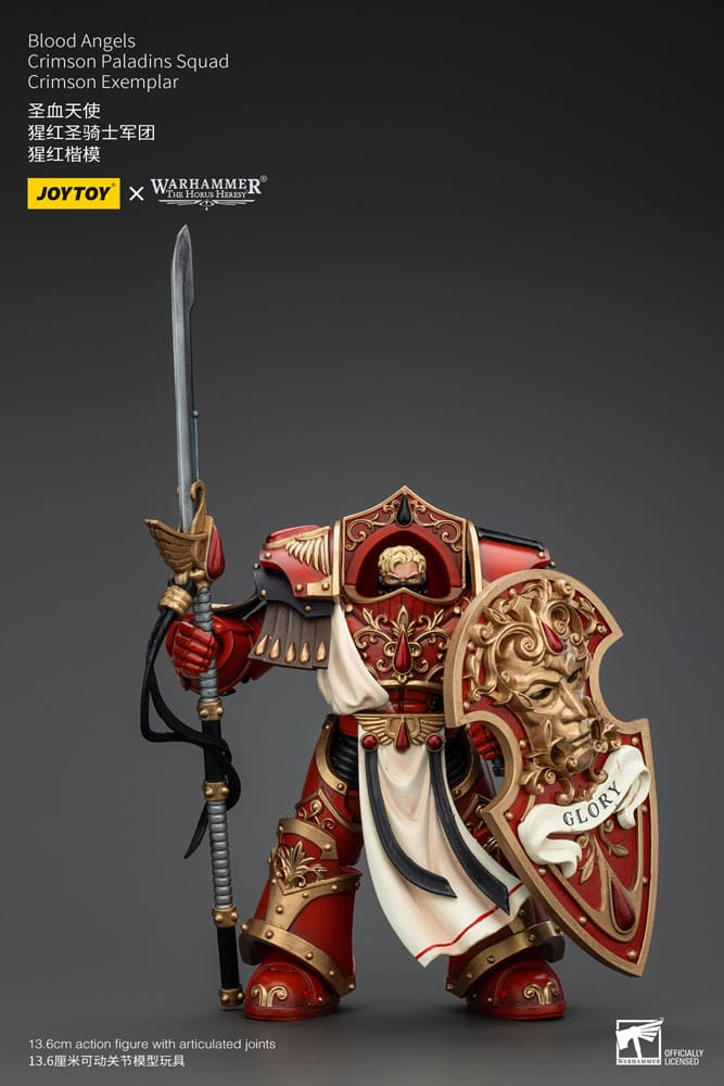 Warhammer The Horus Heresy Action Figura 1/18 Blood Angels Crimson Paladins Squad Crimson Esemplar 14 cm