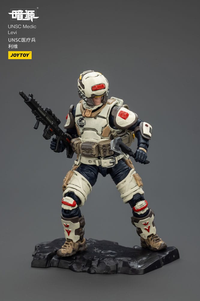 UNSC Karanlık Kaynak Aksiyon Figürü Medic Levi 7 cm