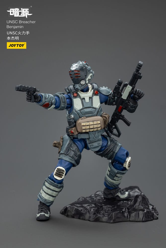 UNSC Dark Source Actiefiguur Breacher Benjamin 7 cm