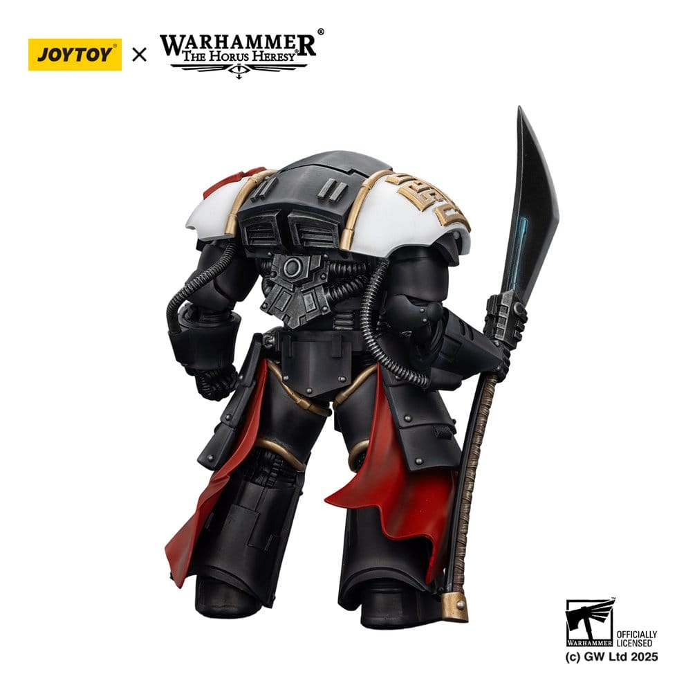 Warhammer The Horus Heresy Action Figur White Scars Ebon Keshig Terminator 2 med Power Glaive 13 cm