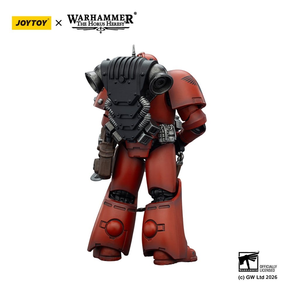 Warhammer La Herejía de Horus Figura de acción Blood Angels MKVI Legionario táctico 12 cm