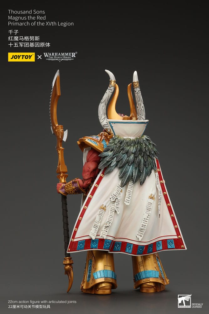 Warhammer Horus Heresy Action Şekil 1/18 bin oğul Magnus XVTH Lejyonunun Kızıl Primarçı 12 cm