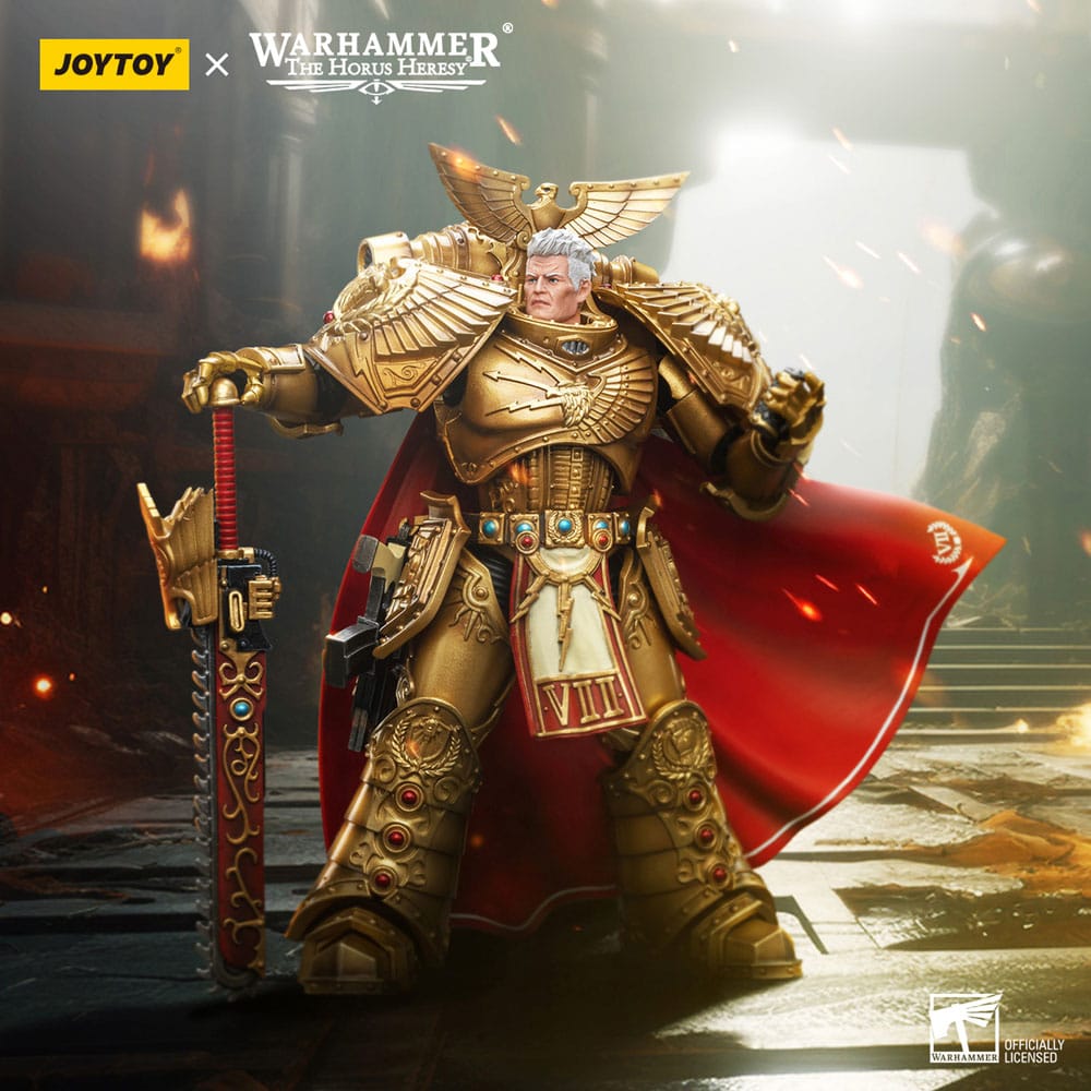 Warhammer The Horus Heresy Action Figur 1/18 Imperial Fists Rogal Dorn Primarch of the 7th Legion 12 cm