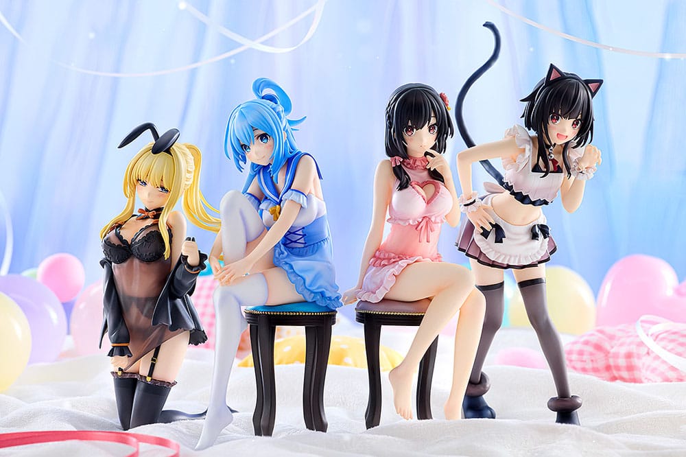 Konosuba Guds velsignelse over denne fantastiske verden! PVC-statue Megumin: Light Novel Catgirl Maid Ver. 16 cm