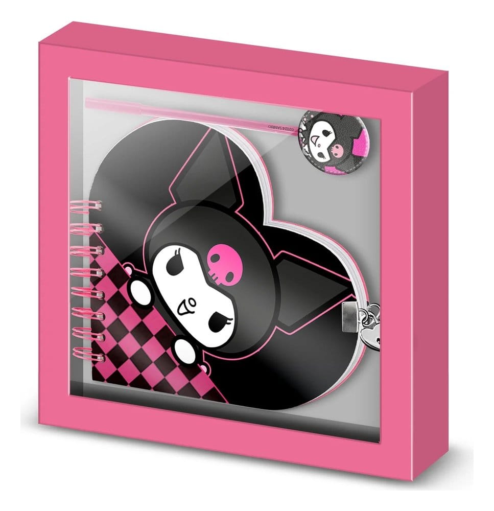 Hello Kitty Notitieboekje met Pen Cadeauset Kuromi Chessy