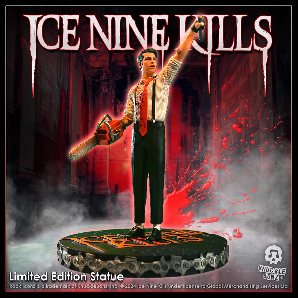 Statua Ice Nine Kills Rock Iconz Spencer Charnas 25 cm