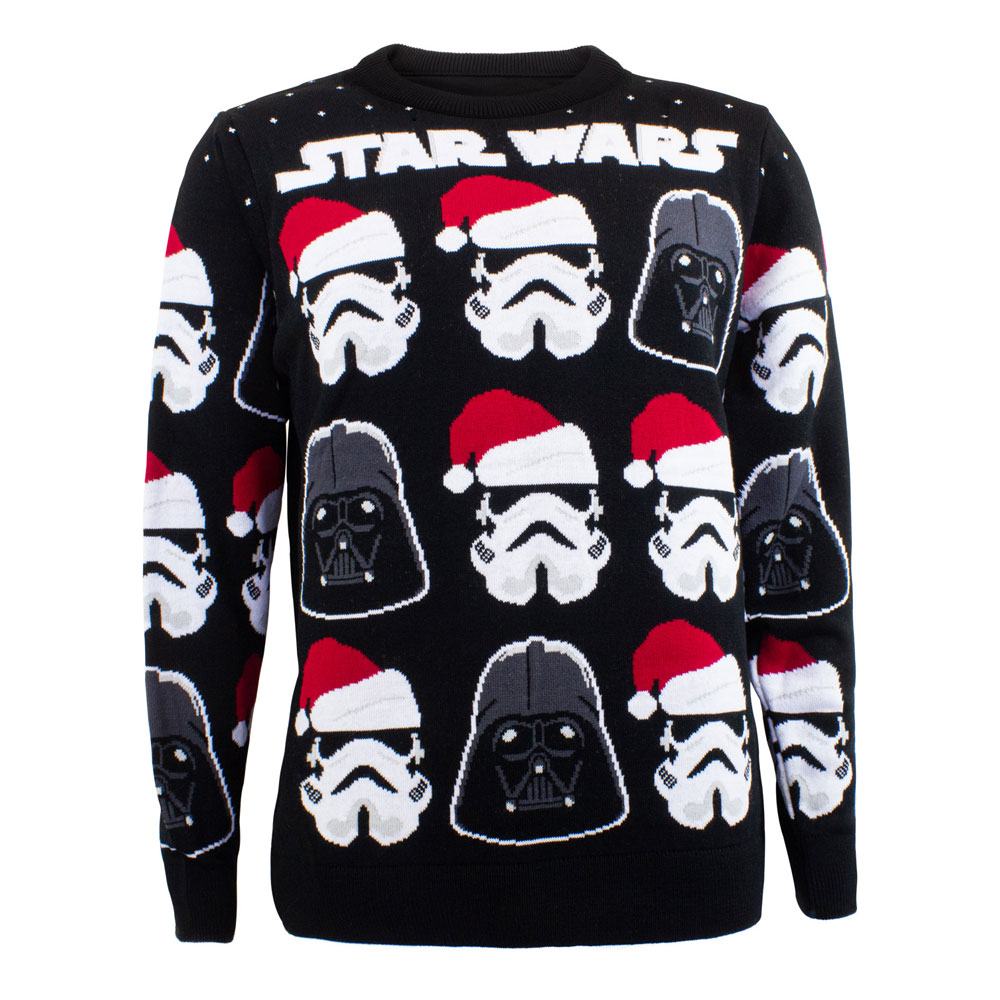 Felpa Star Wars Maglione natalizio Darth Vader / Stormtrooper